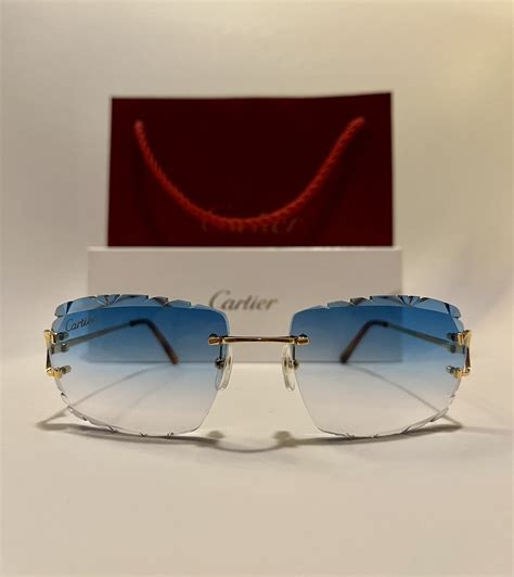 cheap round cartier glasses|diamond cut cartier glasses.